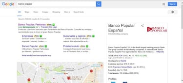 Nueva campaña de phising que suplanta al Banco Popular