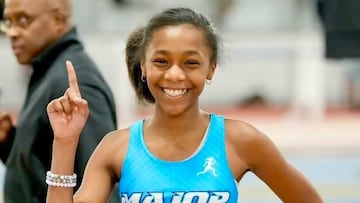 La ‘niña maravilla’: el rayo de la velocidad... con solo 13 años