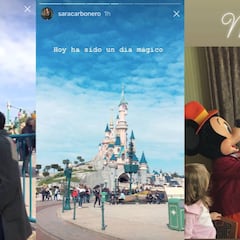Casillas y Sara disfrutan de Disneyland París con sus hijos