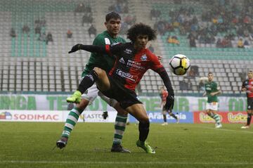 Temuco y Antofagasta protagonizaron un notable partido en el sur bajo una lluvia torrencial.