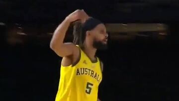 La exhibici車n de Patty Mills con la que Australia ha derrotado a EEUU