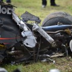 Alonso alcanzó 46G en Australia: soportó 3.128 kg en su accidente
