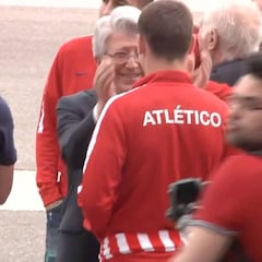 Cerezo da mimos a Griezmann