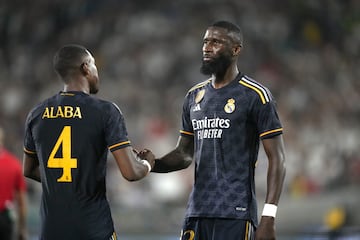 Rüdiger took part in Real Madrid's pre-season trip to the USA.