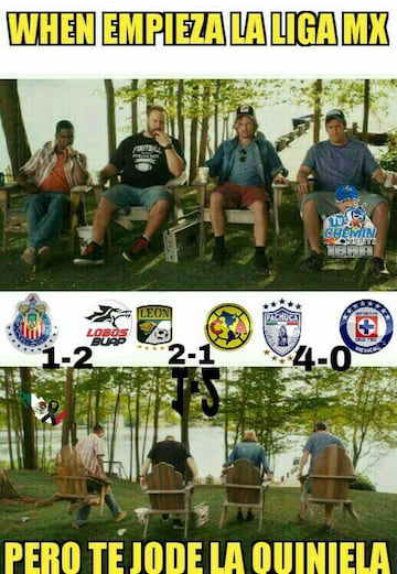 Los 50 mejores memes de las derrotas de América, Cruz Azul y Pumas