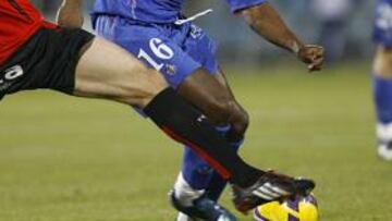 <strong>MALA EXPERIENCIA.</strong> Guerrón no ha conseguido cumplir en Getafe con las expectativas que había levantado.