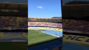 Así luce Collao en la vuelta al fútbol de Deportes Concepción