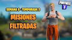Fortnite Temporada 2: misiones filtradas Semana 9