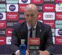 Zidane: "Hazard está molesto porque estaba bien"