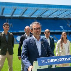 Álvaro García: “No me he arrepentido un solo día de ser presidente del Deportivo”
