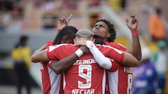 Santa Fe golea a Cúcuta y está vivo para clasificar