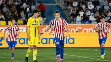 Jugadores del Atlético de Madrid.