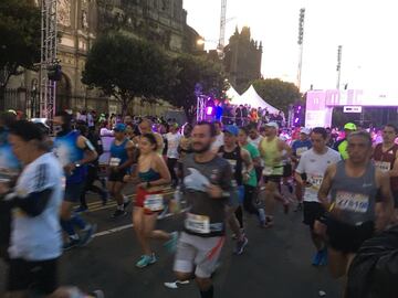 Si corriste el Maratón CDMX 2018, búscate en estas imágenes