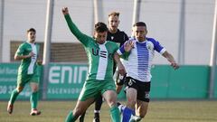 18/04/21 PARTIDO SEGUNDA DIVISION B 
 Fase 2 Grupo 3D
 UE Cornella v Hercules 
 Kevin Presa (6) UE Cornella
 Pedro (15) Hercules  