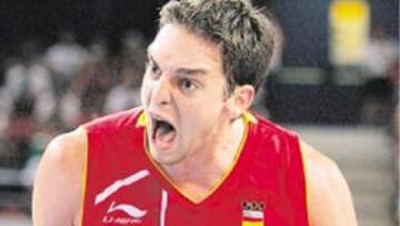 <b>BASTIÓN. </b>Gasol se perdió el Eurobasket-05, pero jugará el Mundial.