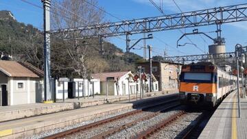 Un tren choca contra un árbol en Sils: hay 12 heridos leves