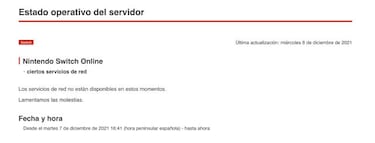 Nintendo Switch Online, ¿por qué se han caído sus servidores?