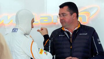 Eric Boullier, de McLaren. 