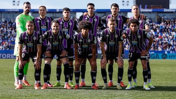 11/01/26
PARTIDO SEGUNDA DIVISION
LEGANES - REAL VALLADOLID
FORMACION