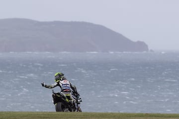 La clasificación suspendida por el fuerte viento en Australia