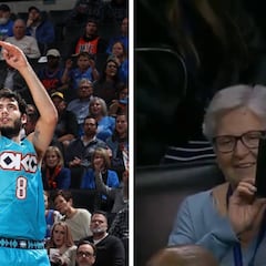 Abrines (7 triples) le dedica a su abuela su mejor noche como tirador