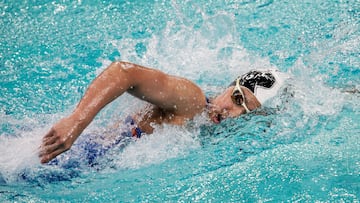 Así es Yu Zidi, la estudiante de Primaria que nada ya a ritmo de oros mundiales