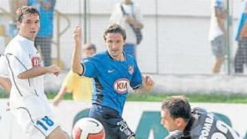 <b>SIN SENTIDO. </b>Ni Mista ni el Atlético encontraron el camino hacia la portería de Albut. Los rojiblancos deambularon por Rumanía.