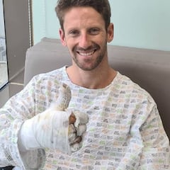 Grosjean: "Estaré marcado de por vida por este accidente"