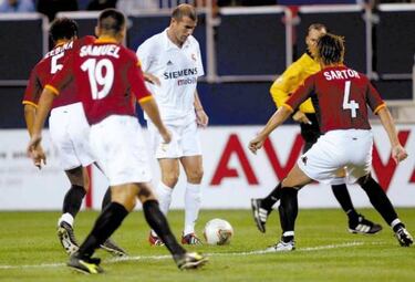 Real Madrid's six previous visits to New York