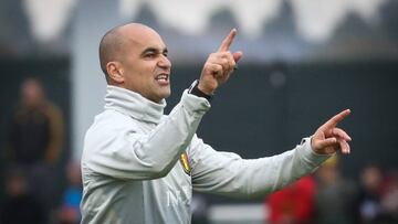 Roberto Mart&iacute;nez, seleccionador de B&eacute;lgica. 