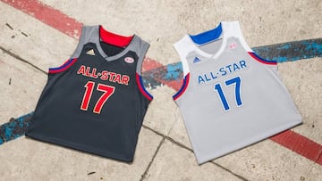 Camisetas del All Star Game 2017.