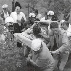 La caída de 20 metros que partió la vida del prometedor Rivière