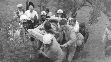 La caída de 20 metros que partió la vida del prometedor Rivière