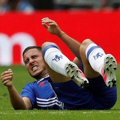 La lesión de Hazard podría frenar su fichaje por el Madrid