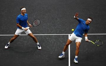 Federer y Nadal ganaron a Querrey y Sock.