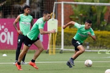 Atlético Nacional se alista para enfrentar a Independiente Santa Fe, por el partido aplazado de la jornada 13 de la Liga BetPlay 2023-I.