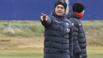 Francisco Rodríguez, entrenador del Huesca.