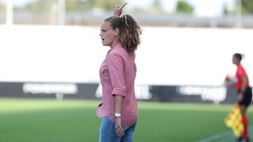 Irene Ferreras, entrenadora del Valencia. 