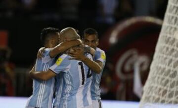 Eliminatorias: Argentina - Chile en imágenes