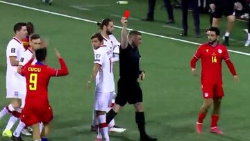 La histórica roja antes de los 10 segundos en partido oficial