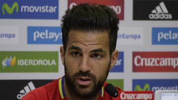 Cesc Fàbregas selección española España
EUROPA PRESS (Foto de ARCHIVO)
06/06/2016