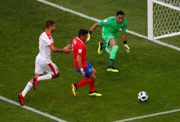 La crónica del Costa Rica vs Serbia en imágenes