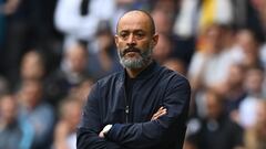 El Al-Ittihad ha anunciado la salida del entrenador portugués Nuno Espírito Santo, (en una foto de archivo), que dirigía al equipo desde el 4 de julio de 2022. EFE/EPA/FACUNDO ARRIZABALAGA
