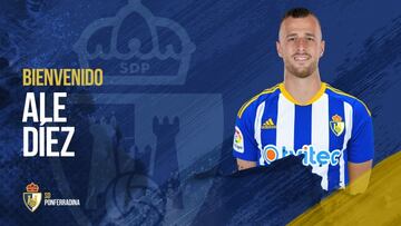 Ale Díez, refuerzo para el lateral derecho de la Ponferradina