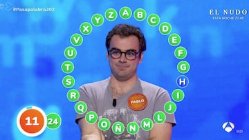 Bote de Pasapalabra: cómo y dónde ver a Pablo Díaz ganar los xx millones de euros