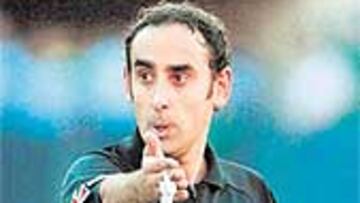 <b>MALA ESTADÍSTICA.</b> Iturralde González no es un árbrito propicio para el Madrid.