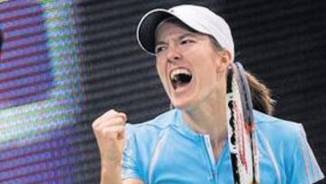 <b>LA MEJOR. </b>Justine Henin se marcha de Madrid como Maestra y como número uno del mundo.