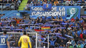 Más de 2.000 azulones. La afición del Getafe se hará notar en el Villamarín.