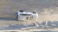 Mexicanos sufren accidente en desierto de Qatar