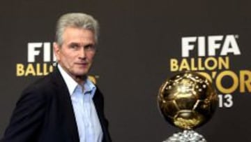 Jupp Heynckes, en la Gala del Balón de Oro.